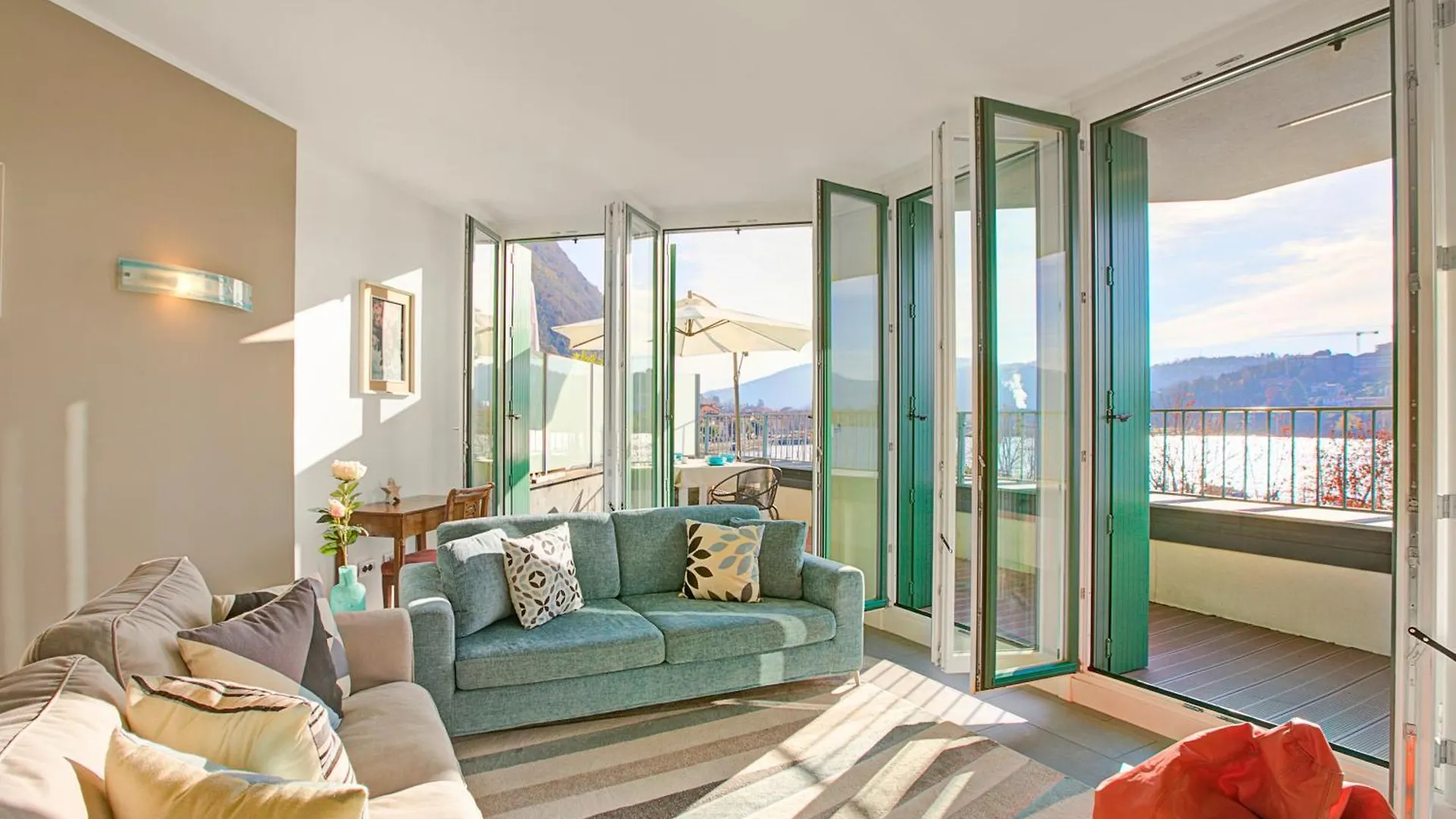 Sogno Sul Lago Lake Front - Happy Rentals Laveno-Mombello Lejlighed